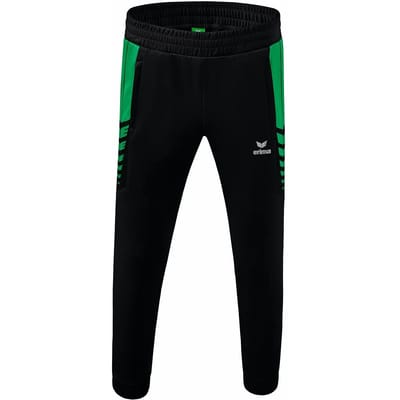 Erima Six Wings Worker Broek Kinderen - Smaragd / Zwart | Maat: 128