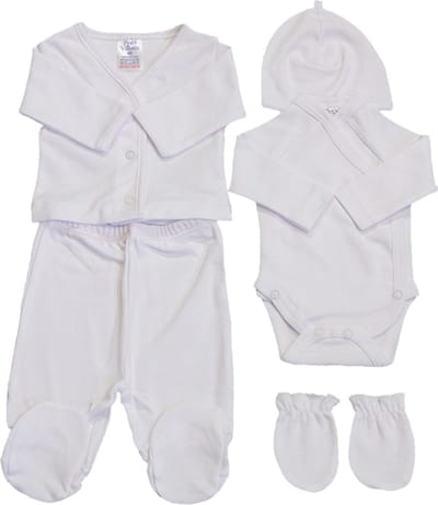 Petit Villain 5-delig Wit Prematuur Giftset