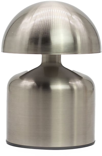 Touch Lamp - Dome Mushroom Silver - USB (C) - Rechargable (400 Watt)
