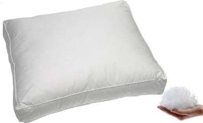 Homéé® BOX hoofdkussen 50x60 /10cm - tijk 100% katoen Perkaal vormstabiele holle vezelbolletjes