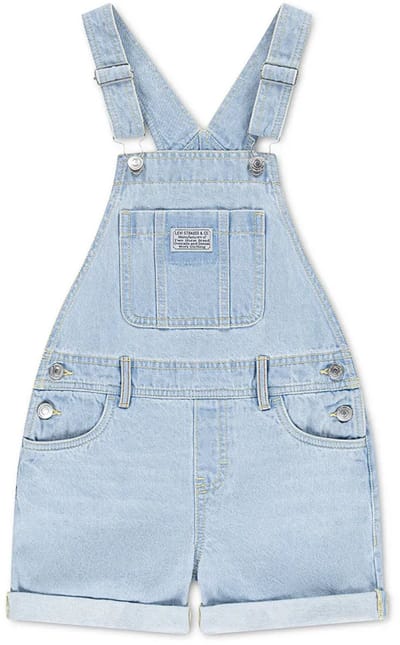 Levi´s ® Kids 4eh030 Mouwloze Romper Blauw 10 Years Meisje