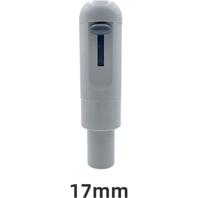Taille 1/4 Poignée d'aspiration rotative pour salive dentaire Valve réglable Forte faible aspiration Adaptateur en plastique Accessoires