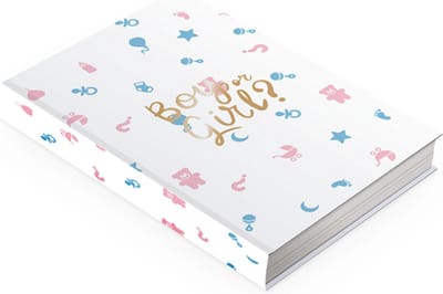 Fiestas Guirca - Babyshower gastenboek It's a Boy of Girl