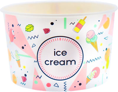 IJsbakje 'Ice cream' 360ml/12oz - 500 st/ds.