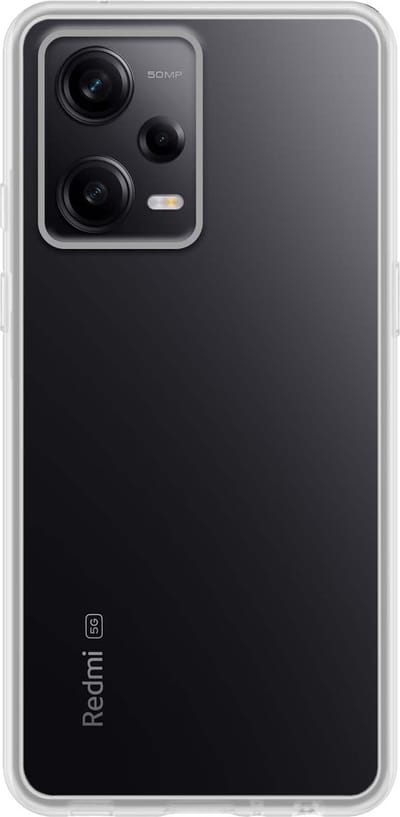 Hoes - Geschikt voor Xiaomi Redmi Note 12 Pro+ - Sterk & Shockproof - Hoesje Cover - Siliconen Case - Transparant