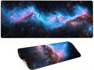 XXL Bureauonderlegger - Grote muismat - Thuiswerk en gaming - Vloeistofafstotend oppervlak - 120 x 60 cm - Landschap