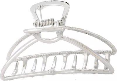 Emilie collection - haarklem - zilver - geometrisch - metaal