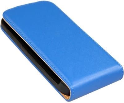Patona Flip case voor Samsung Galaxy I9190 S4 mini donkerblauw ultra slank