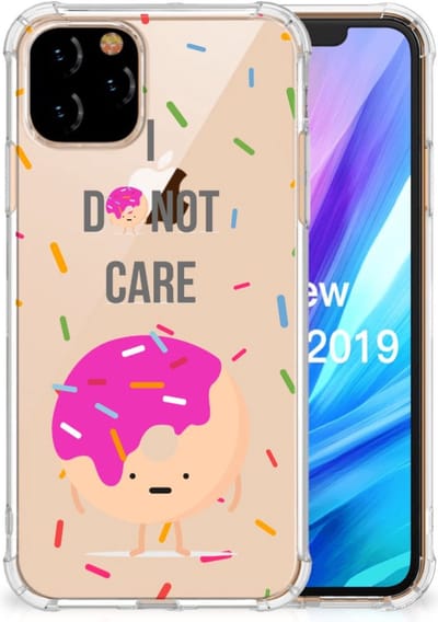 Apple iPhone 11 Pro Beschermhoes Donut Roze
