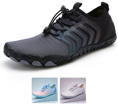 DOTALES - FlexStep barefoot schoenen Schwarz 38