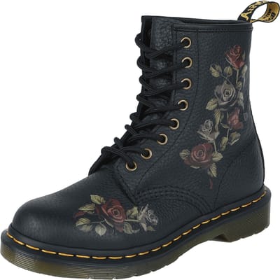 Laarzen Dr. Martens 1460 DECAYED ROSES CLASSIC TUMBLED NAPPA