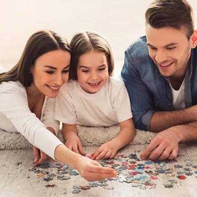 Ronde Puzzel - Ontspanningsspeelgoed - Stress Verminderen - Hoge Resolutie Kleuren - 1000 Stuks - Gradiënt