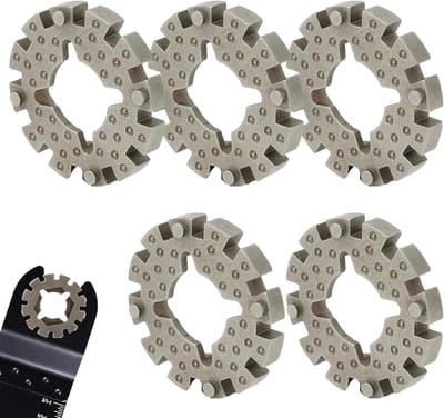 Adapters voor oscillerende zaagbladen - Set van 5 stuks, compatibel met Fein multicutter - Universele gereedschapsadapter voor elektrisch gereedschap