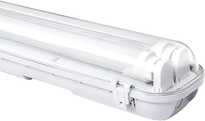 Waterdichte LED Werklamp 120 cm Dubbele Buis IP65 Koudwit voor Vochtige Ruimtes