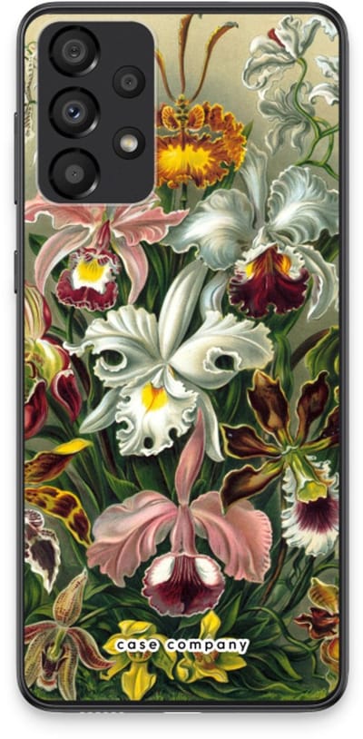 Case Company® - Hoesje geschikt voor Samsung Galaxy A33 5G hoesje - Haeckel Orchidae - Soft Cover Telefoonhoesje - Bescherming aan alle Kanten en Schermrand