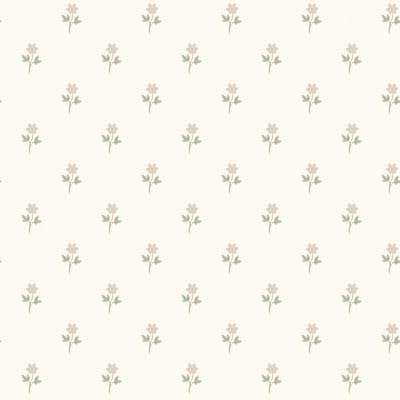 Boråstapeter Vliesbehang 6973 - Österlen - Botanisch Roze - 53cm x 10.05m