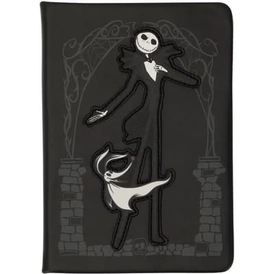Loungefly Nightmare before Christmas by Loungefly Notebook Journal Jack Holiday Stationery