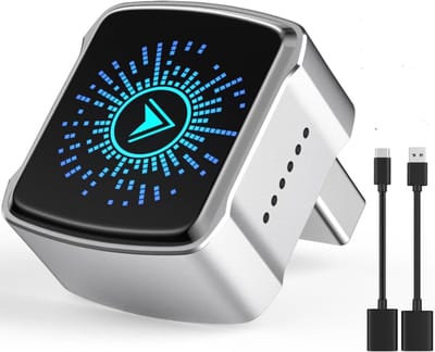 Draadloze Adapter geschikt voor CarPlay – voor iPhone (iOS 12+) & Android Auto – voor Auto's met Bedrade CarPlay (2016+) – USB-A/C – Snelle & Stabiele Verbinding