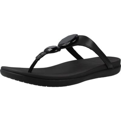 Teenslippers FitFlop Sandalia Solay Glossy Disc