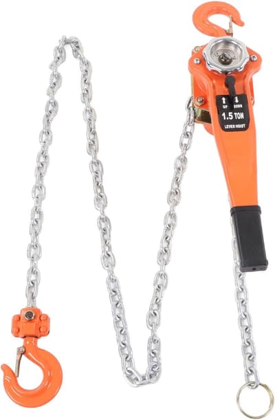 Handmatige Kettingtakel - Hefgereedschap - Zwaar Tillen - 360 Graden Rotatie - 1.5 Ton Capaciteit