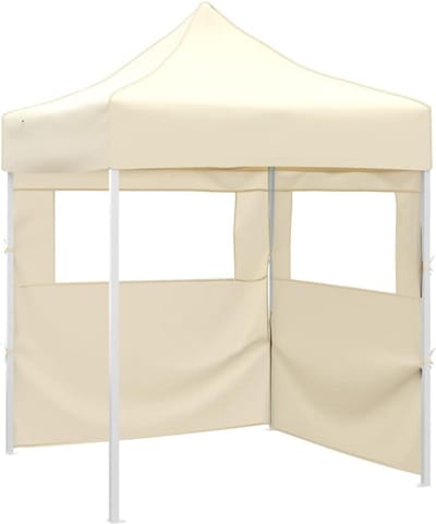 Vouwbare Partytent met 2 Zijwanden 2x2 m