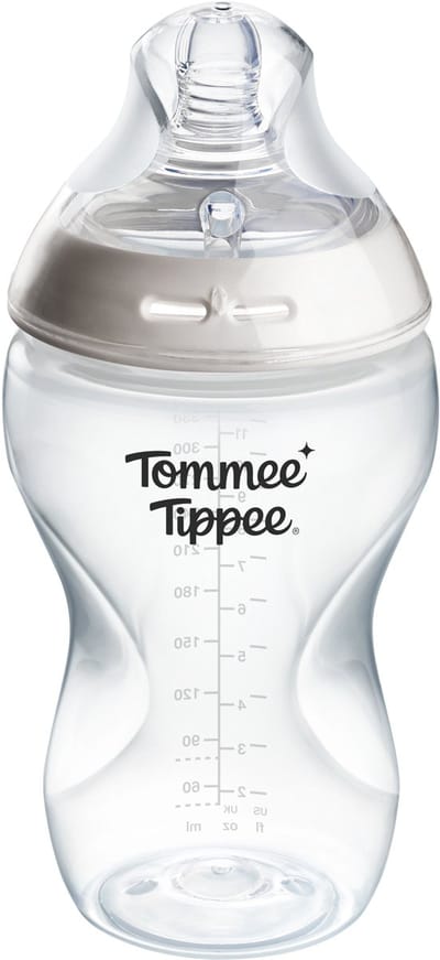 Tommee Tippee Natural Start Babyfles - set van 1 x 340ml baby fles - medium toevoersnelheid 3m+