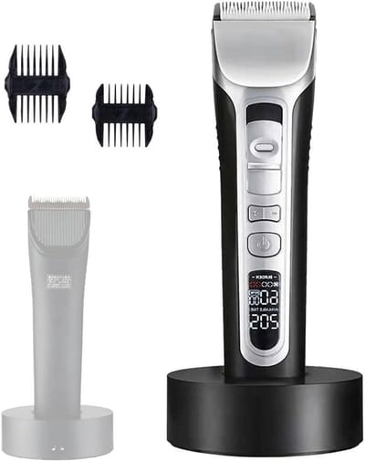 Fading Culture The 2.0 2.0 Cordless Hair Clipper, Removable Blade Hair Trimmer Rechargeable Professional Hairdressing Hair Clipper with LED Display