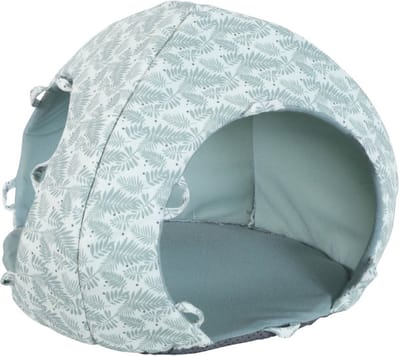 Zolux Neolife Konijnen Igloo - Kooi Accessoire - Ø33x25 cm Groen Wit