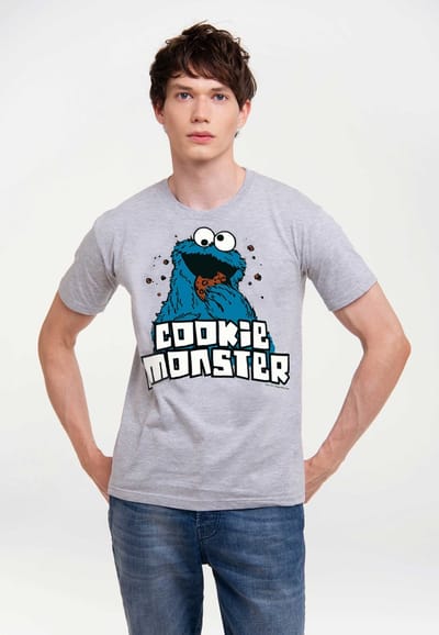 Logoshirt T-Shirt Krümelmonster - Sesamstrasse