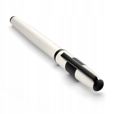 Hugo Boss Grid Pearl Balpen - Elegant Schrijven
