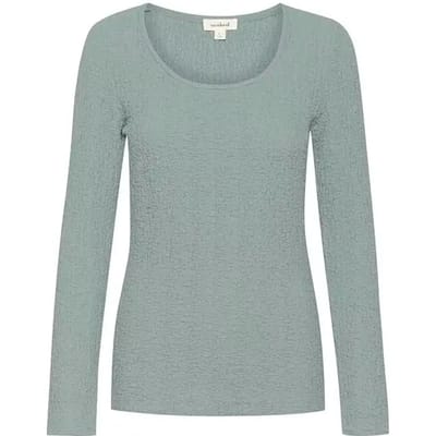 Dames-T-shirt met lange mouwen Soaked in Luxury Dauphine