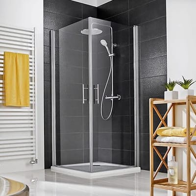 HSK Favorit Nova corner entry 2-piece 75 x 75 x 195 cm 127010-01-50