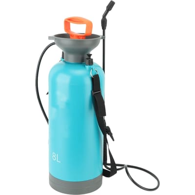 Pulvérisateur à Pression Durable pour Pelouse et Jardin Grande Capacité Portable Pulvérisateur à Pression pour Cour Jardin Parc 8L Bleu blue