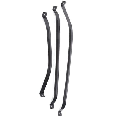 3PCS Sangle de réservoir de carburant 701201635B Remplacement pour T4 TRANSPORTER BUS BOÎTE PLATEFORME   CHÂSSIS De 07 1990‑03 2003 gray