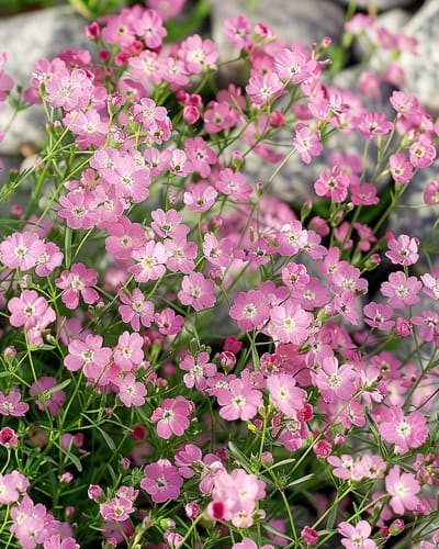 2 sets - Kruipend Gipskruid Zaden Gypsophila Repens Meerjarig Roze