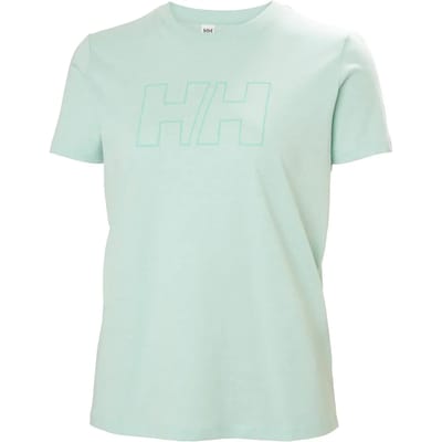Helly Hansen Tech Logo T-shirt Met Korte Mouwen Groen M Vrouw