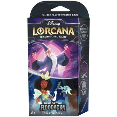 Disney Lorcana TCG Rise of the Floodborn-Starter Deck Amethyst & Steel (Diversen) Nieuw
