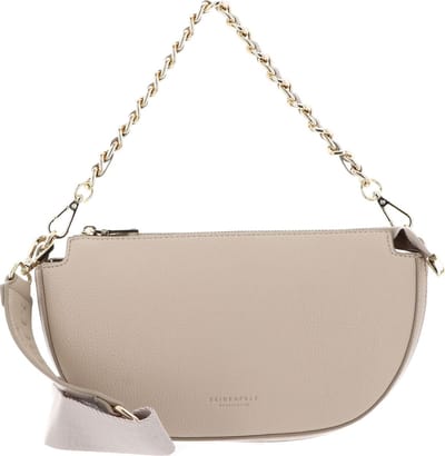 SEIDENFELT MANUFAKTUR Schoudertas Bjuv Halfmoon Bag Oat Milk / Gold Beige