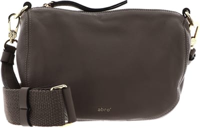 abro Leren Schoudertas Leather Dalia Crossbodybag Mina Tope Kaki