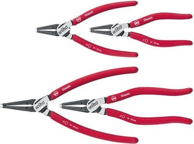 Wiha Tangenset Classic met MagicTips® Borgringtangen 4-delig - 34708