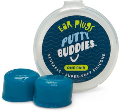 Putty Buddies - Zachte, comfortabele siliconen oordopjes - Blijft in het oor zitten - Voor bij het zwemmen - Super zacht - Comfortabel - Zwemdoppen - Te combineren met Ear Band It - Zwem oordopjes - Oordoppen - Zwemmen - Petrol