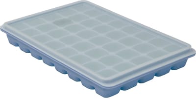 JU&MP Square XL IJsblokjesvorm - IJsblokjes - IJsblokjesvorm met Deksel - Blauw