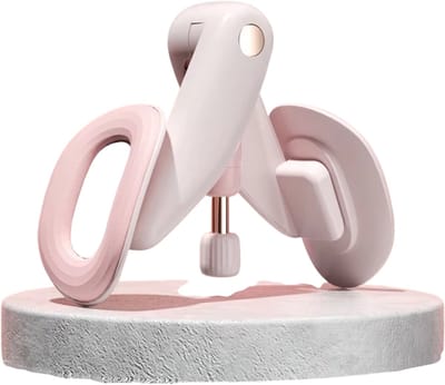 Thuis Spiertrainer voor Benen en Bekkenbodem – Kegel Trainer voor Postpartum Herstel, Bekkenbodemoefeningen, Dunne Benen en Oefenapparaat-Roze