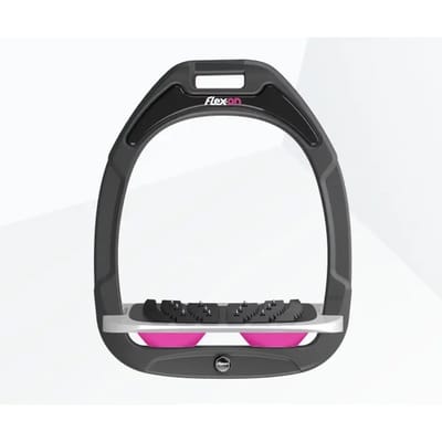 Ultra Grip Verstelbare Beugels Antraciet/Grijs/Roze Flex-On Green Composite