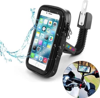 Universele Fiets en Motor Steun - Stuurhouder voor Mobiele Telefoon en GPS -  Fiets Telefoon Houder - Houder voor Motor en Fiets Stuur