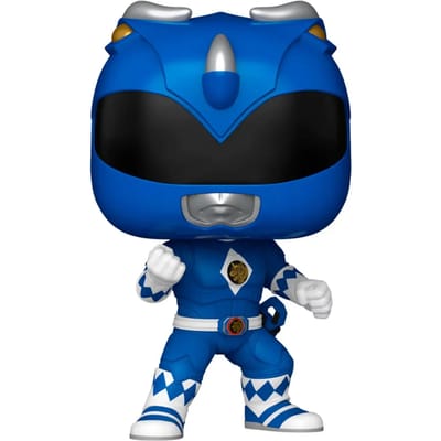 Pop Movies: Mighty Morphin Power Rangers - Blue Ranger - Funko Pop #1777