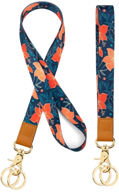 Dailygoods - Sleutelkoord - Telefoonband - Comfortabel en licht - Polyester - USB en camera - Geschikt voor sleutels en kaarten - Diverse kleuren