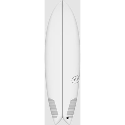 Torq Tec Twin Fish 6'2 Surfboard patroon