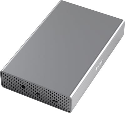 Switss® - HDD/SSD Behuizing 3,5 en 2,5 inch incl. Voeding - Externe USB-C SATA III - Tot 20TB