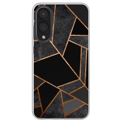 imoshion Hoesje - Geschikt voor Samsung Galaxy S25 Edge - Design hoesje - Black Graphic